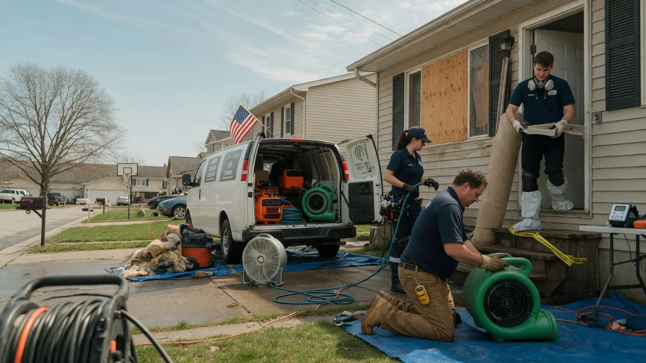 Water Damage Restoration in Nixa, MO near me